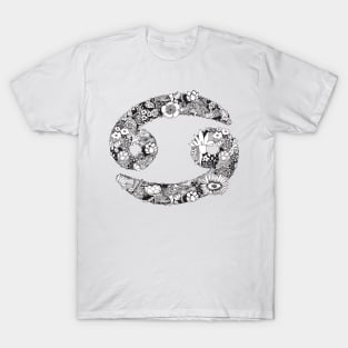 Cancer Zodiac Sign T-Shirt